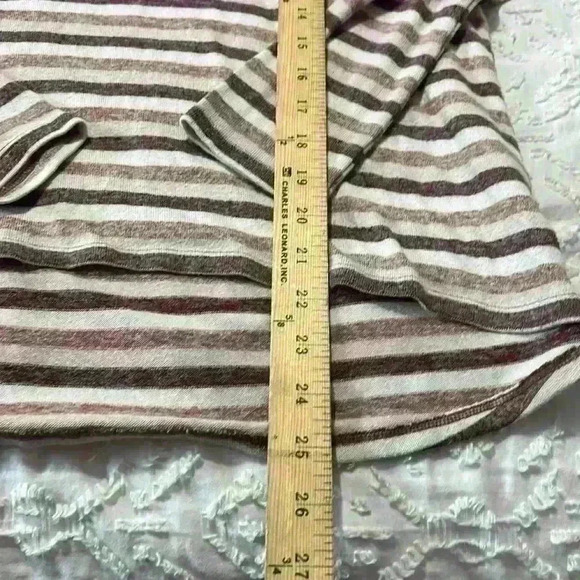 American Eagle Soft & Sexy Plush Striped Lightweight Shirt. Size Small - Picture 6 of 7